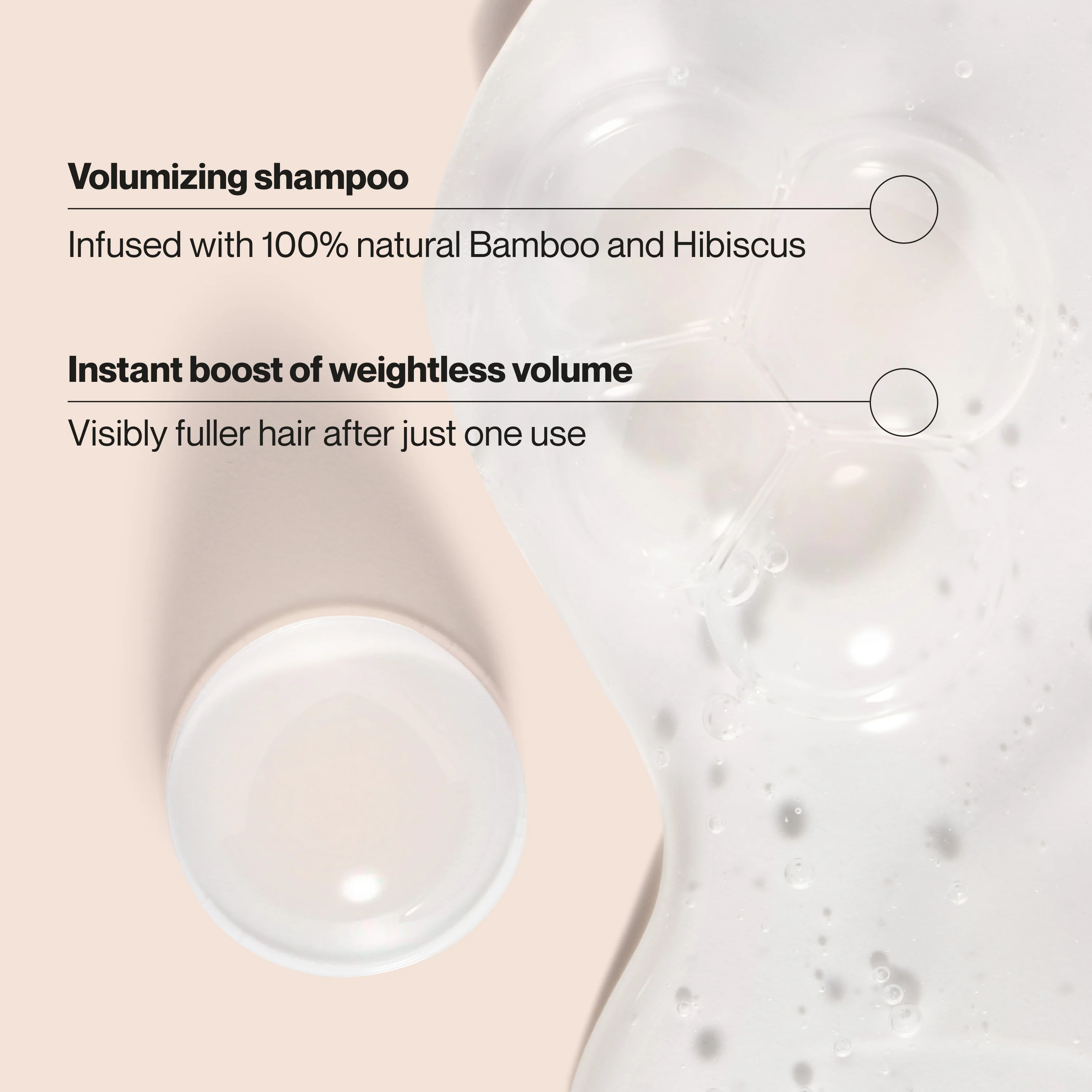 Bamboo & Hibiscus Volumizing Shampoo - Image 3