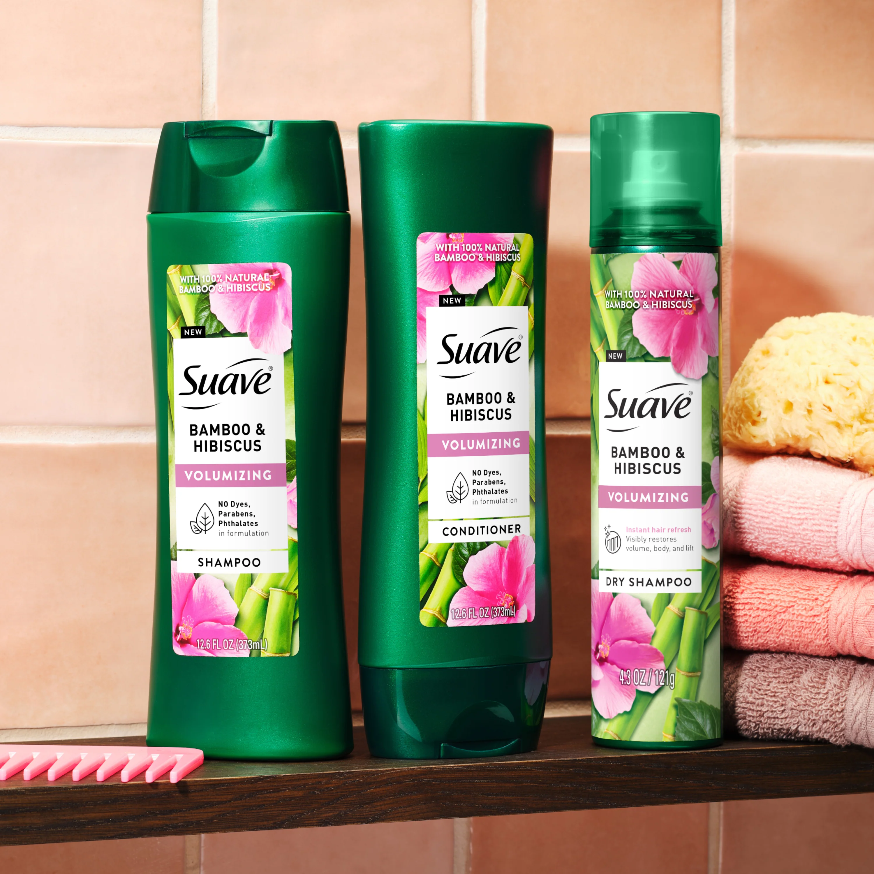 Bamboo & Hibiscus Volumizing Shampoo - Image 6