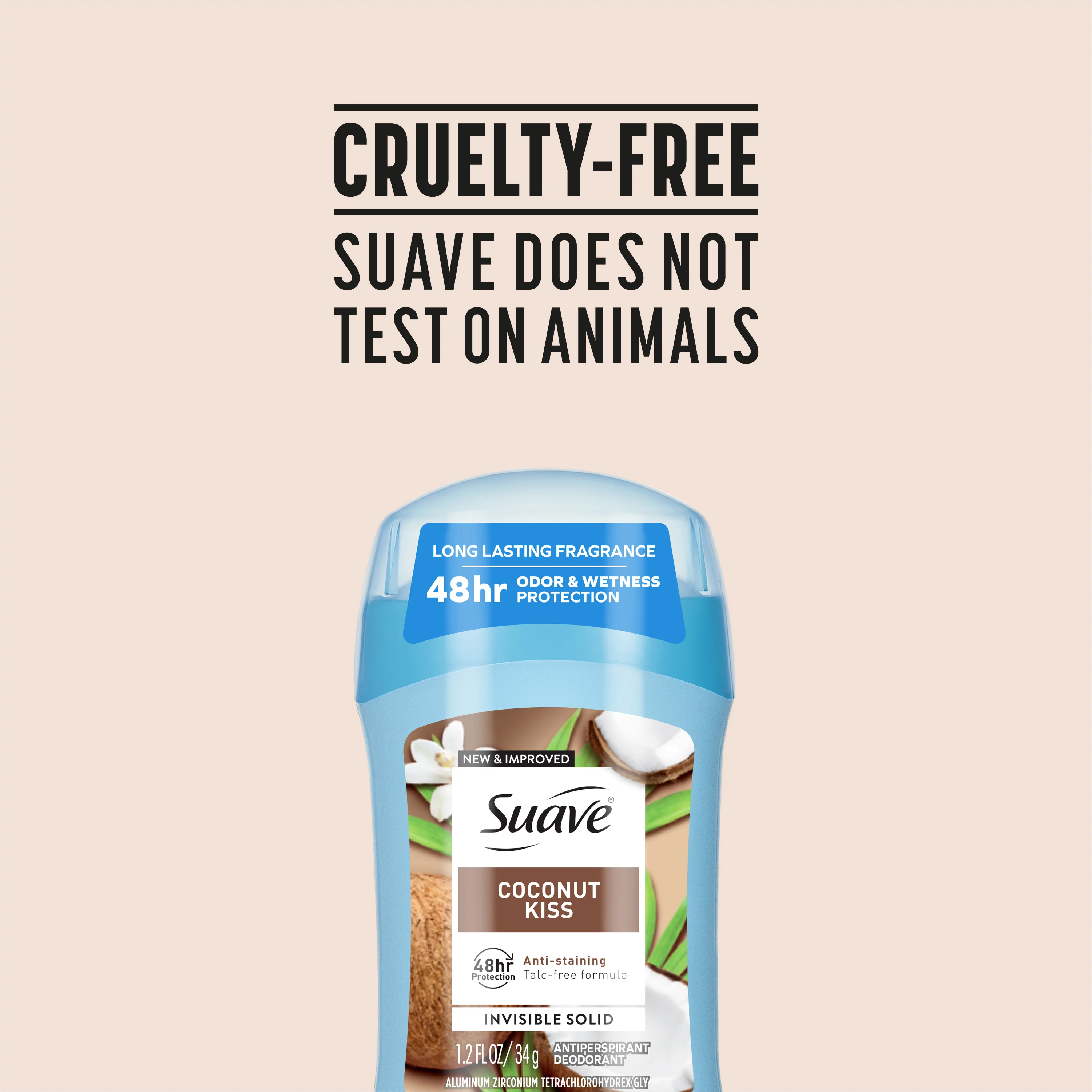 Coconut Kiss Invisible Solid Antiperspirant Deodorant Stick - Image 9