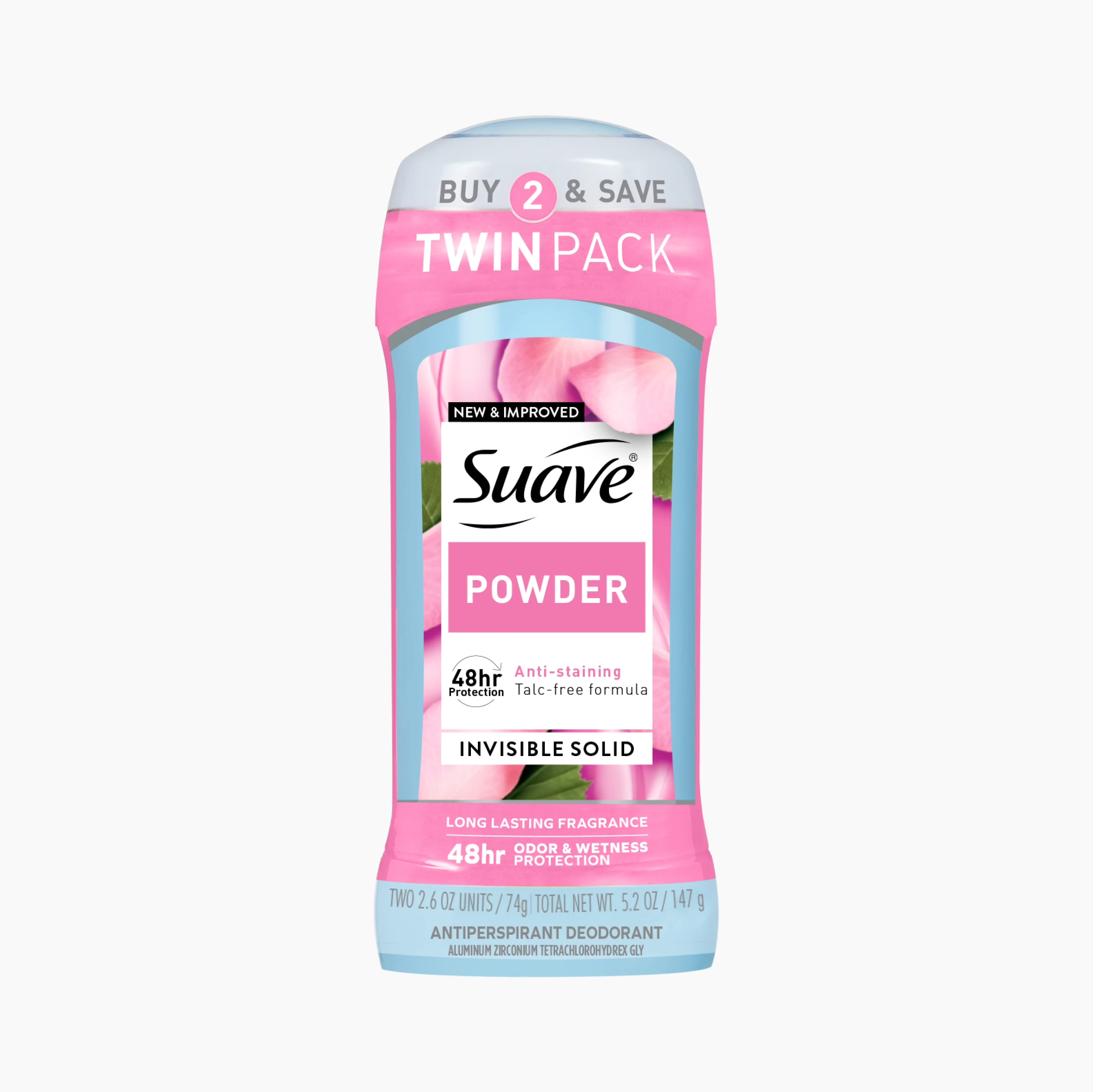 Powder Invisible Solid Antiperspirant Deodorant Stick - Image 8