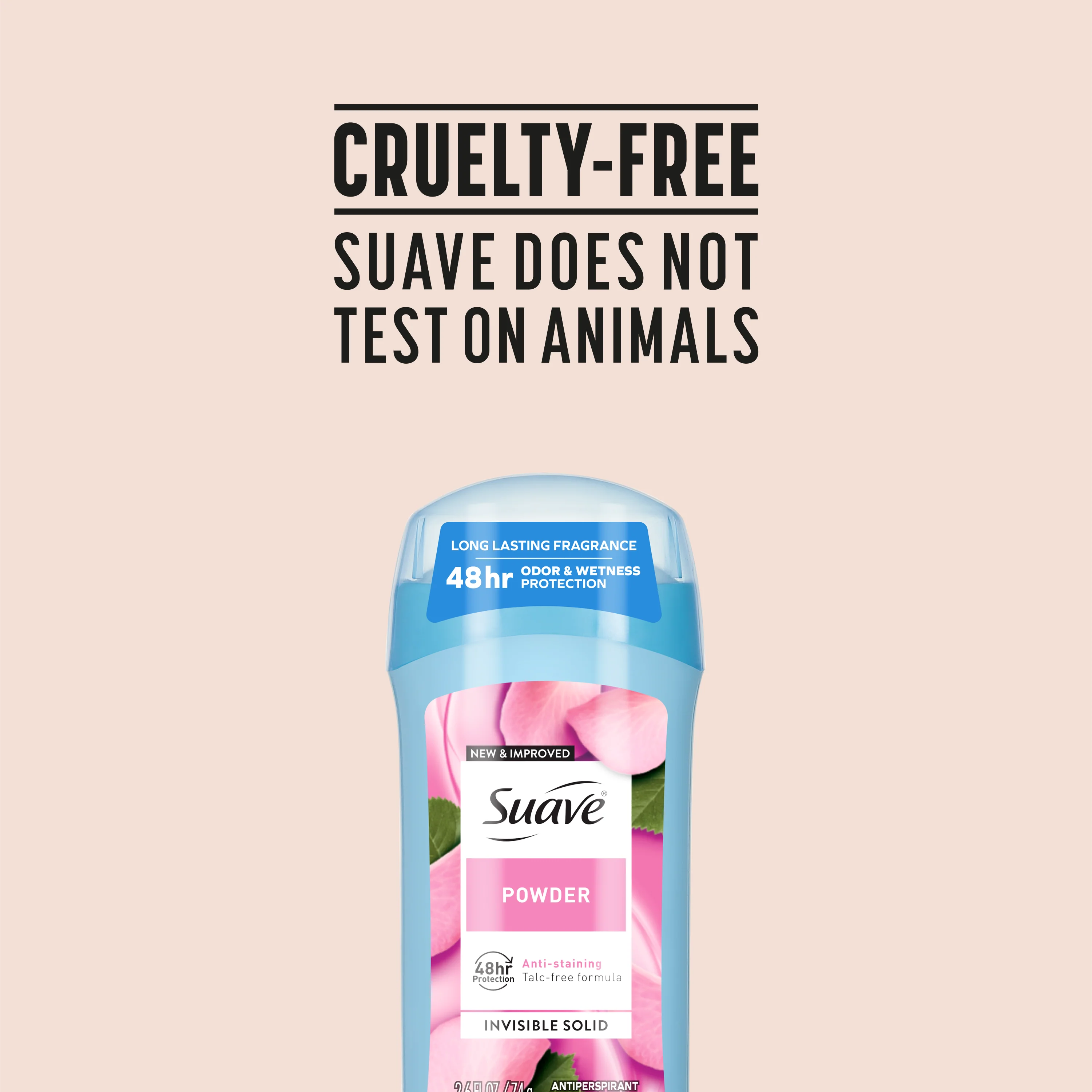 Powder Invisible Solid Antiperspirant Deodorant Stick - Image 9