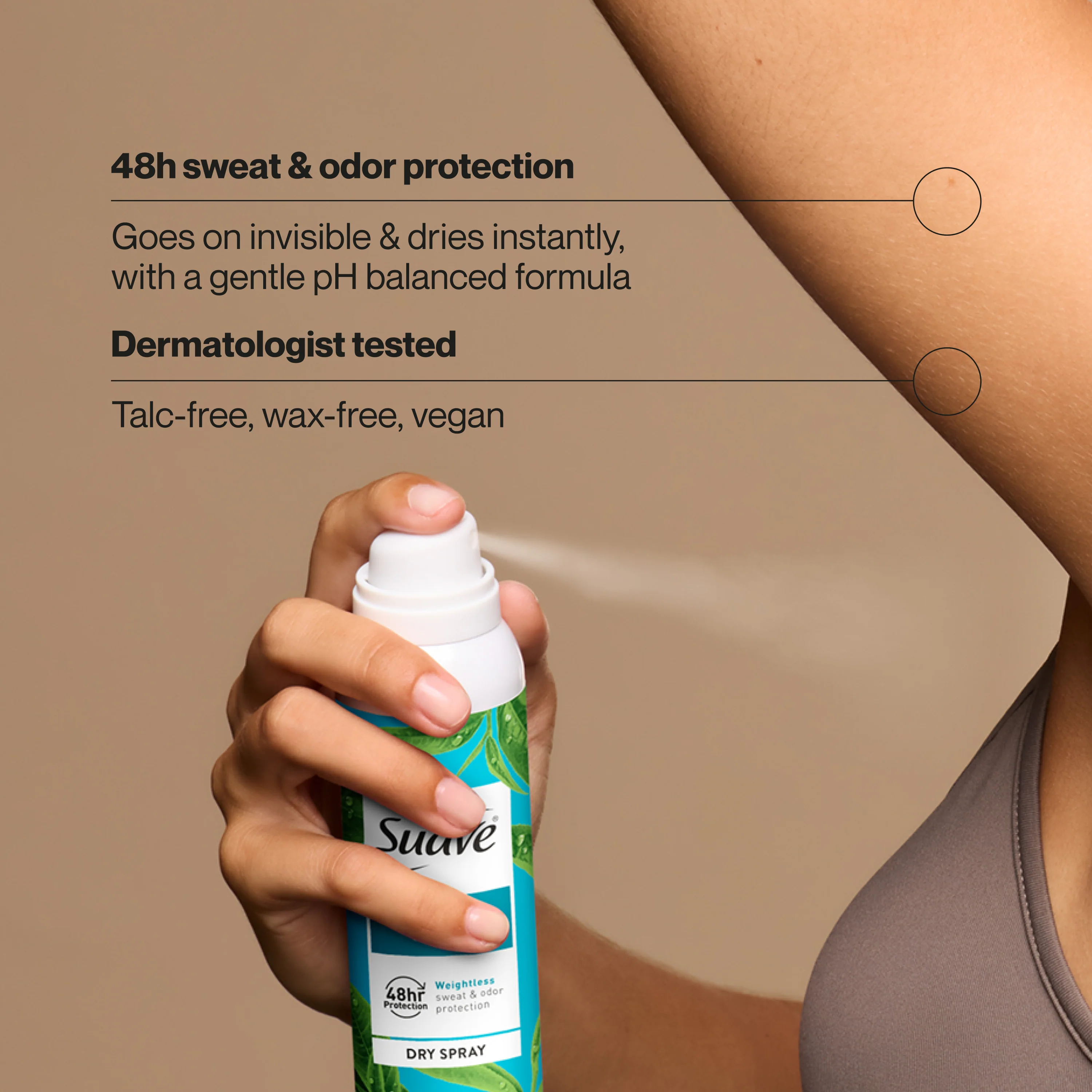 Purely Clean Dry Spray Antiperspirant Deodorant - Image 3