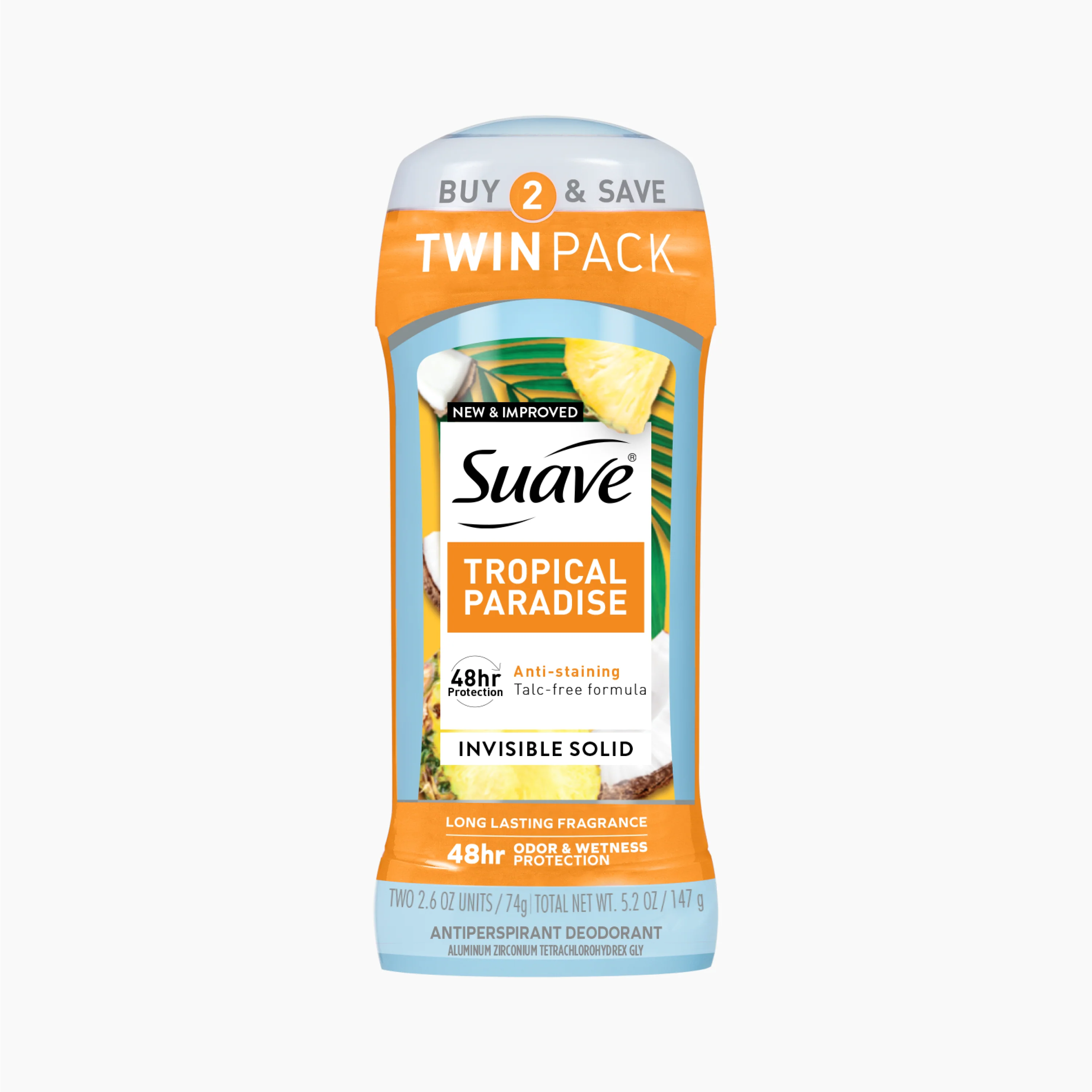 Tropical Paradise Invisible Solid Antiperspirant Deodorant Stick - Image 10