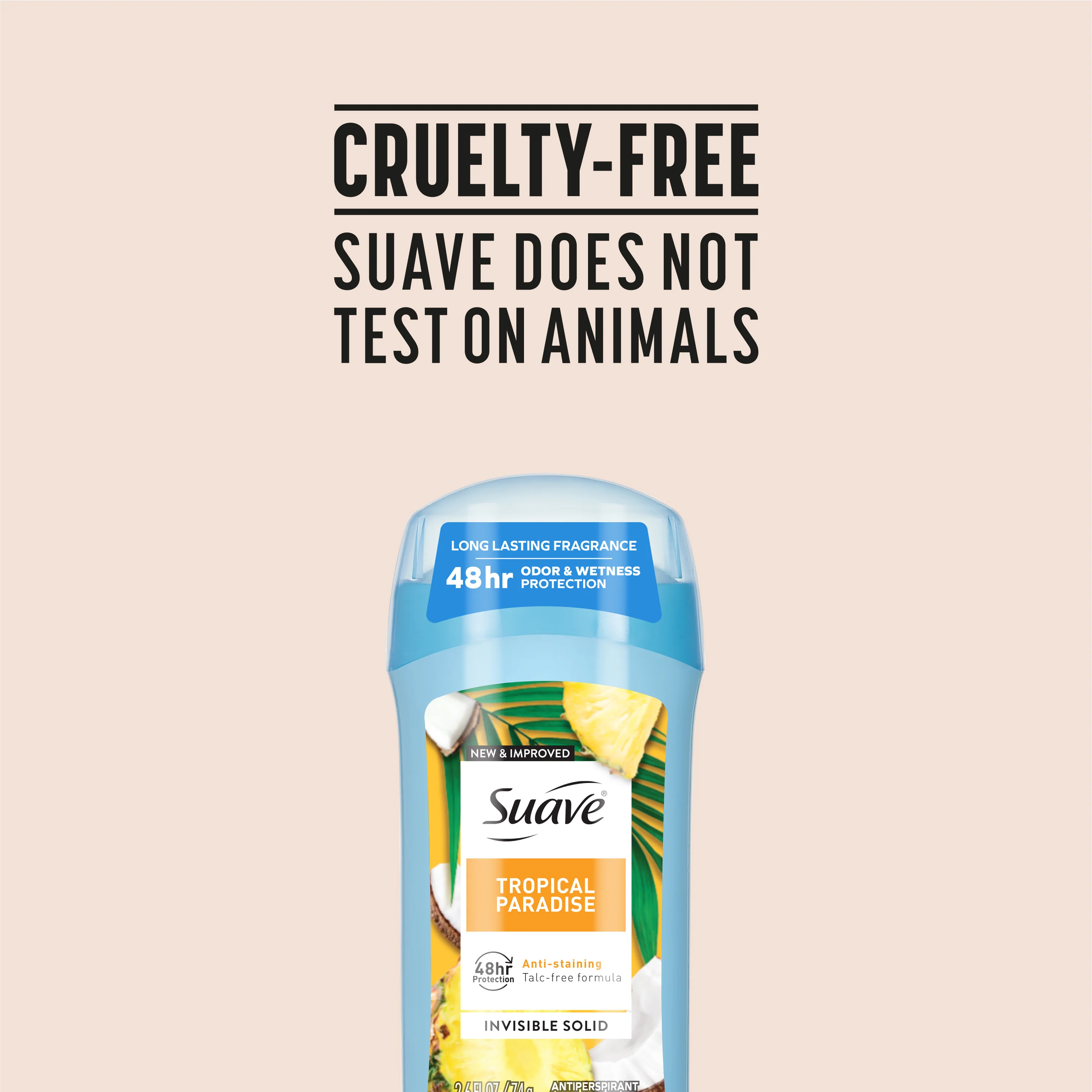 Tropical Paradise Invisible Solid Antiperspirant Deodorant Stick - Image 8